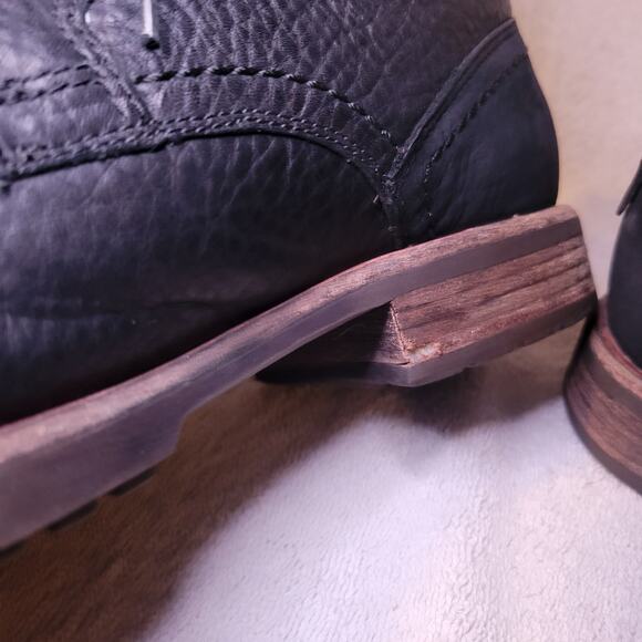 UGG Brompton 1008087 Mens Black Oxford Chukka Mid Leather Boots US 10.5 - Picture 9 of 9